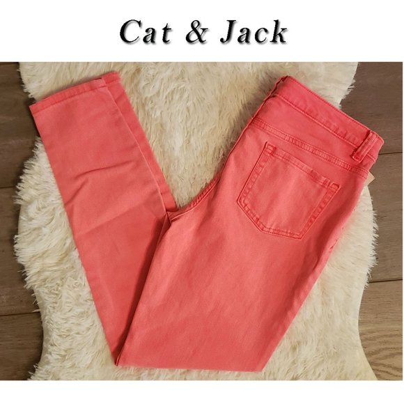 Cat & Jack Other - Cat & Jack Melon Super Stretch Jeggings NWT Sz 16
